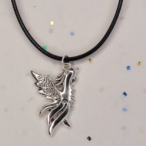 Phoenix Charm Necklace