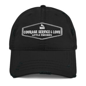 Little Engines "Courage, Service & Love" Emblem Hat