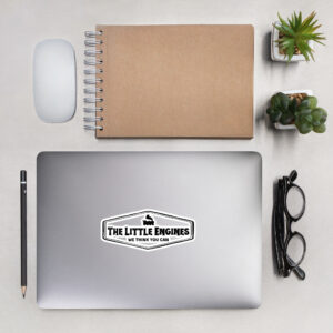 "Little Engines" logo stickers