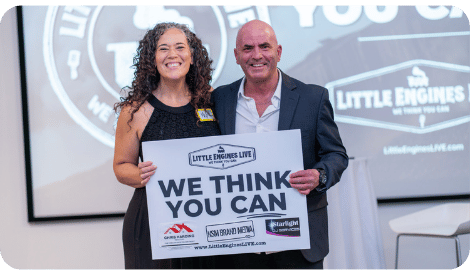 Melissa Maloney and Kevin Bulmer at Little Engines LIVE