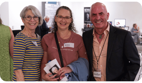 Karen Leslie, Amie Mair and Kevin Bulmer at Little Engines LIVE