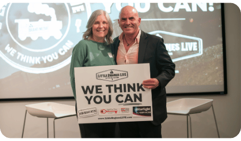 Kevin Bulmer and Krista Williamson at Little Engines LIVE