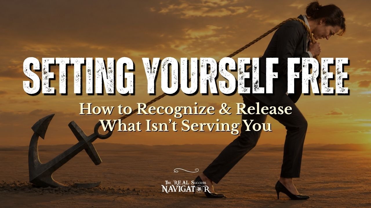 Title slide for the online course "Setting Yourself Free: How to Recognize & Release What Isn’t Serving You" by Kevin Bulmer.
